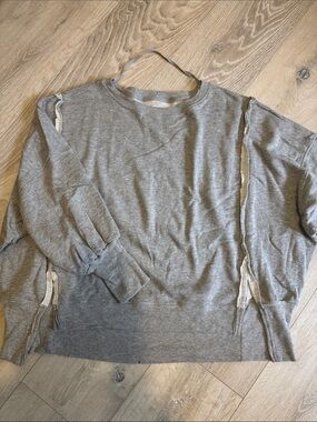 We the Free Camden  Gray Sweatershirt